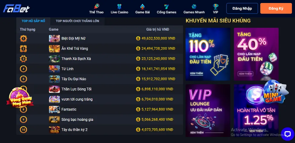 Game nổ hũ 555win